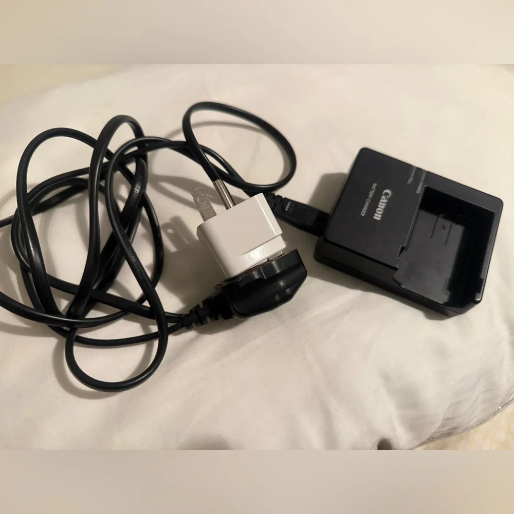 Canon Black DSLR Camera with Bag and Lenses